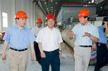2007年5月25日，時(shí)任全國政協(xié)常委、經(jīng)濟(jì)委員會(huì)副主任、中國包裝聯(lián)合會(huì)會(huì)長石萬鵬一行來公司視察